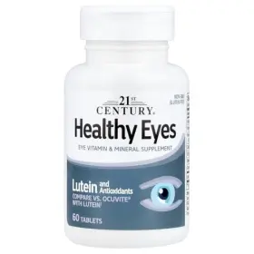 B00ahyp39m 21st Century Healthy Eyes Lutein Tablets Eye Vitamins And Mineral Supplement For