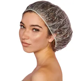 Adama 028272033137 Disposable Shower Conditioning Processing Caps Ideal For Perms And Condition