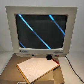 Al1a Aladdin Telesensory Retro Classic Black And White Video Magnifier Made In Usa