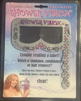 All That And More 897556002028 Shower Vision Magnifies Labels In The - Waterproof