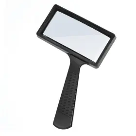 Alrhso 732376 1 3beejees Magnifying Glass Rectangle Reading Magnifier Large Handheld 10x