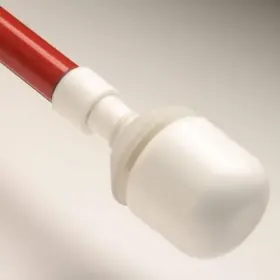 Ambutech No-jab 687398973019 The Marshmallow Rolling Cane Tip Hook Style For Blind Mobility Usa