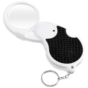 6901 Aocoakw Magnifying Glass With Light 5x Pocket Magnifier Lightweight Led Black