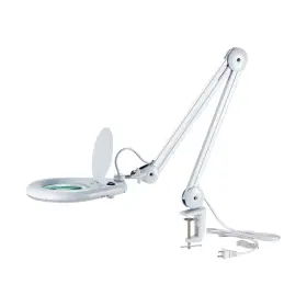 Ao6063 Aomekie Magnifying Lamp With Clamp 5 Inches Magnifier Glass For Reading Craft Knitting