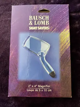 Bausch Lomb 010119422068 Unused And Sight Savers Magnifier In Original Open Box