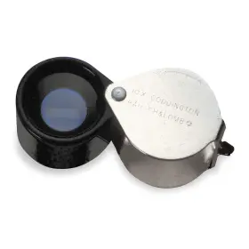 3h429 Bausch & Lomb 010119861416 And 81-61-41 Coddington Magnifier 80d