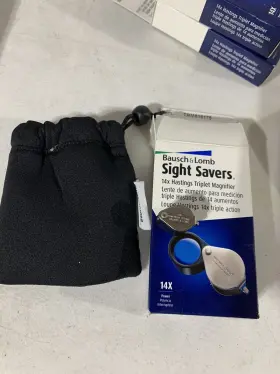 Bausch Lomb 010119861751 And Sight Save 14x Hastings Triplet Magnifier - Loupe