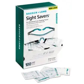 Bal8576 Bausch & Lomb And Sight Savers Pre-moistened Anti-fog Tissues With Silicone 100/pack