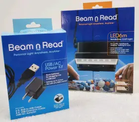 Beam N Read 089056156411 Plus Magnifier Portable Reading Working Light 2x 4x 6x And Power Cord
