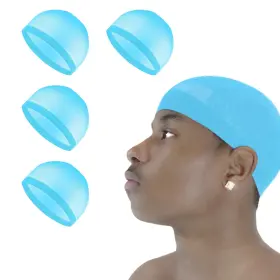 Beauty Town 695019022060 4 Pcs Wave Cap Stocking Stretch Compression Headwear