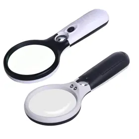 Black Swan Distribution Corp 850034237244 Distributors - Led Magnifying Glass 3x And 15x Magnification Ide