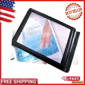 1410-001 Branded Eye Candy Full-page Magnifier Seen. On. Tv Magnifies Up To 3x