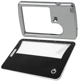 C Cmoredetail 670550162543 2 Lighted Magnifiers 6x 3x Pocket Magnifier With Light Fresnel