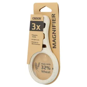 Carson 046876000355 Magnetmag Handheld Magnetic Magnifier With Handle Made Real Wheat