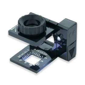 Lt-10mu Carson 750668011909 Linentest/loupe Lighted Foldout Compact Magnifier Loupe Black