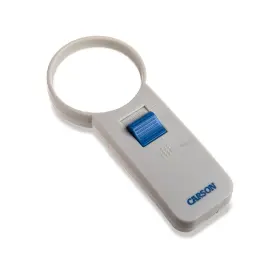 Sv-50 Carson 885332653175 Illuminated Led Lighted 5x Hand Held 2.5ftft Aspheric Magnifier White