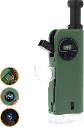 Cp-11 Carson X-scope Kids 7 Function Multi Purpose Optical Pocket Tool With Green
