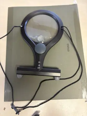 Lc-15 Carson Hands Free Lighted Magnifier With 4x Spot Lens