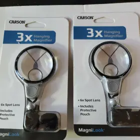 Lk-10 Carson Magnilook 3x Hanging Pendant Magnifier 6x Spot Lens 2