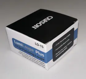 17.5x Carson Lo-15 Lumiloupe Plus Power Focusing Loupe Magnifier New