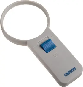 Sv-40 Carson Illuminated Led Lighted 4x Hand Held 3.0ftft Aspheric Magnifier