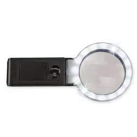 Gm36258-bd Collections Etc Led Lighted 10x Multi-function Magnifier