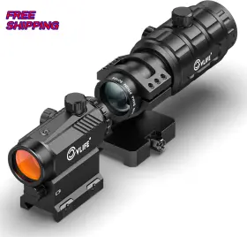 Cvlife 313091949951 Motion Awake Red Dot And Magnifier Combo Auto Brightness Adjustment New
