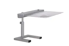 Daylight24 850019740110 Table Top Full Page Magnifier Led Desk Lamp Silver - Ideal For Reading Hobb