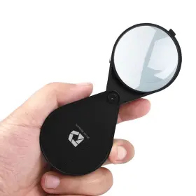 Deluxe Products 065007730041 Folding Pocket Magnifying Glass - Portable Compact Design For Travel And 2.5