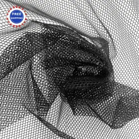 Dn-22204-bk-fba Donna Hair Net For Sew In Weave 17.5 X 26 Olive Oil Vitamin E Black Deluxe
