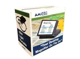 Amg2-a-bl Enhanced Vision 643906408305 Amigo Portable Video Magnifier Model
