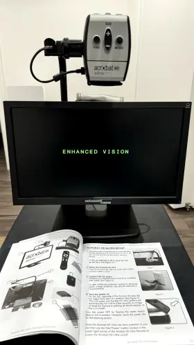 Acue20a Enhanced Vision Acrobat Hd Ultra 20 Inch - Electronic Magnifier Mint