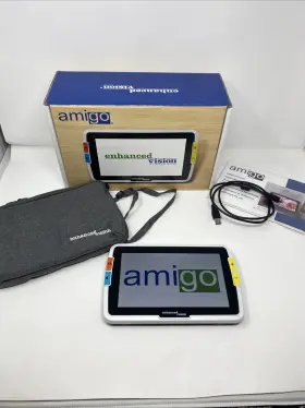 Amhd8 Enhanced Vision Amigo Hd Magnifier Color Amh8 Handheld Reader Mint 1400 Retail