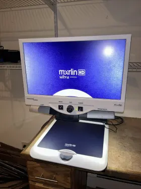 Mr2ue20a Enhanced Vision Mr2ue22a Merlin Ultra 1080 Hd 20 Inch Video Magnifier With Flex Arm