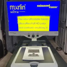 Mr2ue24a Enhanced Vision Merlin 24 Inch Full Ultra Hd Lcd Magnifier