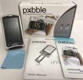 Peb-4.3-a Enhanced Vision Pebble-mini Magnifier Electronic Handheld Read