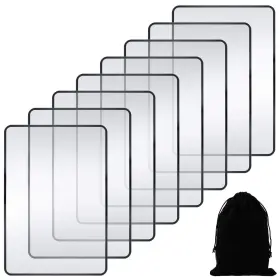 Enhon-118 Enhon 738635801487 3x Page Magnifier 7 X 4.7 Inch Magnifying Sheet Fresnel Lens Magni