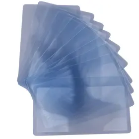 As4hl5d5vga7s Eorta 50 Pieces 3x Plastic Reading Magnifier Credit Card Size Magnifying Lens Porta