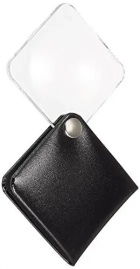 Eschenbach 026158057730 Classic Leather Folding Magnifier 3.5 X 50 Millimetres
