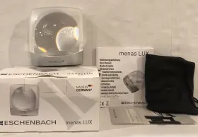 1438-30 Eschenbach 048347227984 Menaslux Lighted Stand 3 X Magnifier Model Germany