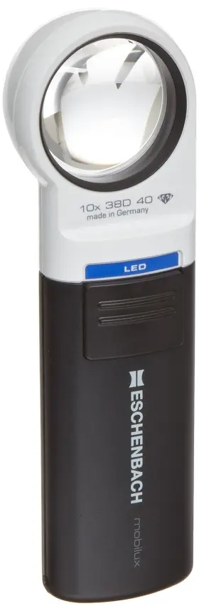 1511-41 Eschenbach 053625048052 Optik Mobilux Aspheric Led Illuminated Hand Held Magnifier