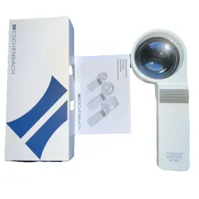 Eschenbach 064158289560 Magno Led Handheld Magnifier 6x/24d Illuminated Germany New