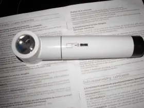 152097 Eschenbach Magnifying Glass 7 Led 7x Flashlight German