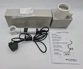 15507204 Eschenbach Germany Illuminated Magnifier 10x/38d/40 With 4x Attachment Excellent