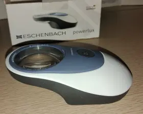 158628 Eschenbach 7x Powerlux Led Lighted Stand Magnifier - Cool Blue Light Low Vision