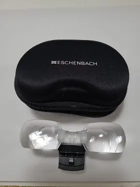 1624-61 Eschenbach Germany Max Detail Clip-on Magnification 2x