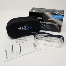 16245 Eschenbach Max Detail Magnification Glasses 2.1x Tv Made N Germany