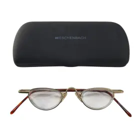 Eschenbach 1681-5d Noves Bino Low Vision Magnifying Glasses Germany Gld Tortoise