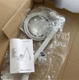 B277760000a042300020 Eschenbach Varioled Lamp Magnifier 2.5x 6d Led Light Adjustable Arm 12w White B277760000a042300020 Eschenbach Varioled Lamp Magnifier 2.5x 6d Led Light Adjustable Arm 12w White