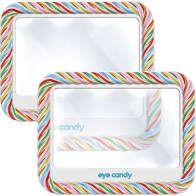 16668 Eye Candy 2 Pack Full-page Book Magnifier As Seen On Tv Magnifies Up To 3x